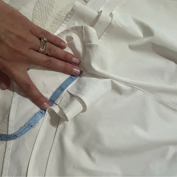 EUC like new Calia  Women's White Step Up Shorts, size L. Lined. Athletic - Picture 9 of 11